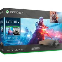 Xbox One X 1000GB - Black + Battlefield V