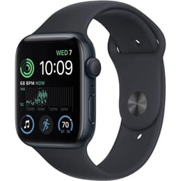 Apple Watch (Series SE) September 2022 - Wifi Only - 40 mm - Aluminium Midnight - Sport band Black